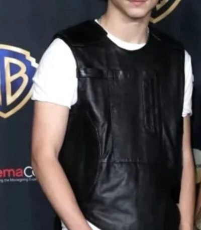 Dune 2 Paul Atreides Black Vest