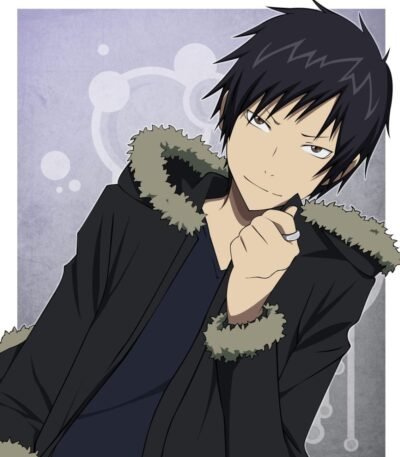 Durarara Izaya Orihara Cosplay Jacket with Hoodie