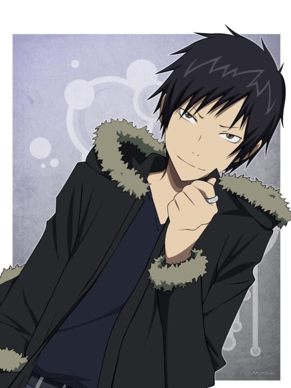 Durarara Izaya Orihara Cosplay Jacket with Hoodie
