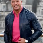 Dwayne Johnson Black Adam 2022 Genuine Leather Jacket