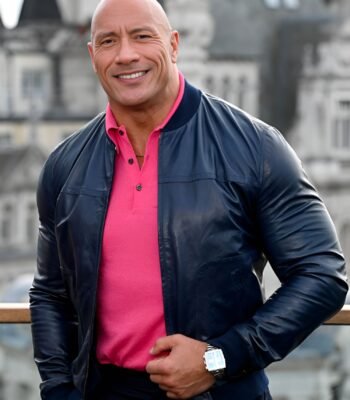 Dwayne Johnson Black Adam 2022 Genuine Leather Jacket