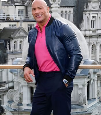 Dwayne Johnson Black Adam 2022 Genuine Leather Jacket