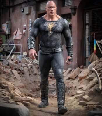 Dwayne Johnson Black Adam Costume Jacket