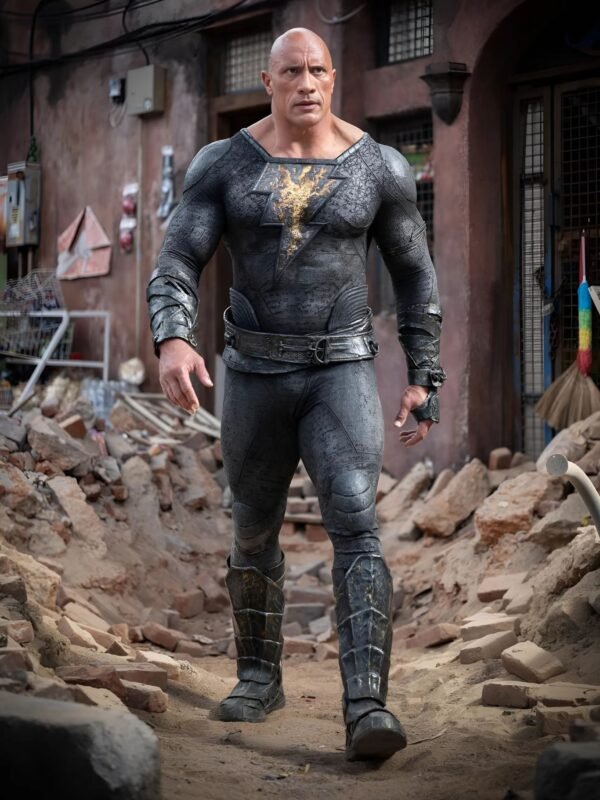 Dwayne Johnson Black Adam Costume Jacket