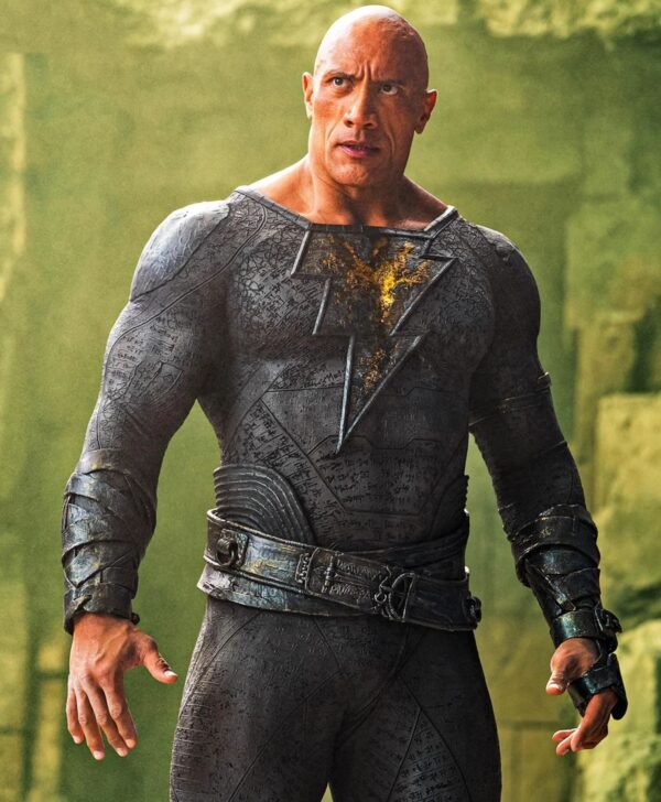 Dwayne Johnson Black Adam Costume Jacket