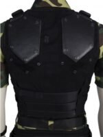 Dwayne Johnson G I Joe Retaliation Black Leather Vest