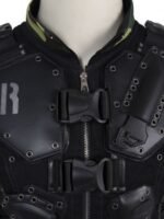 Dwayne Johnson G I Joe Retaliation Black Leather Vest