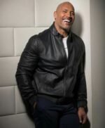 Dwayne Johnson Jungle Cruise Black Leather Jacket
