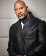 Dwayne Johnson Jungle Cruise Black Leather Jacket