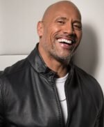 Dwayne Johnson Jungle Cruise Black Leather Jacket