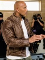 Dwayne Johnson Rampage Brown Jacket