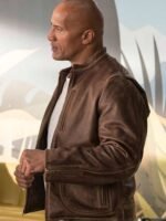 Dwayne Johnson Rampage Brown Jacket