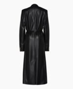Dynasty S03 Ep16 Elizabeth Gillies Black Double Breasted Coat
