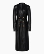 Dynasty S03 Ep16 Elizabeth Gillies Black Double Breasted Coat