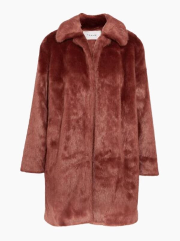 Dynasty S1 E18 Cristal Carrington Brown Fur Coat