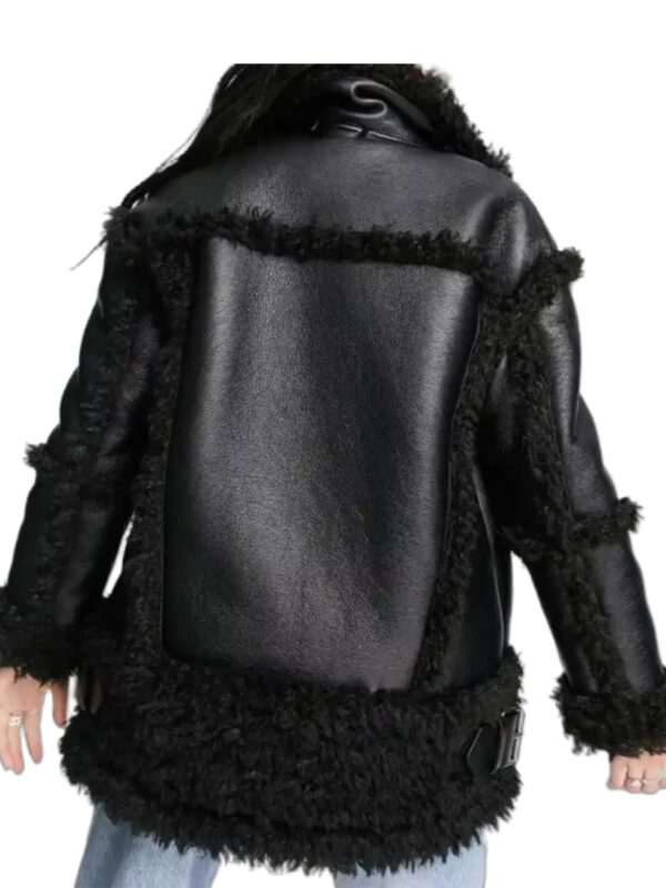 Earth Mama 2023 Doechii Black Leather Jacket