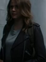 East New York 2023 Brandy Quinlan Biker Black Jacket