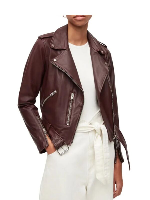 Echoes S1 E6 Gina Brown Leather Jacket