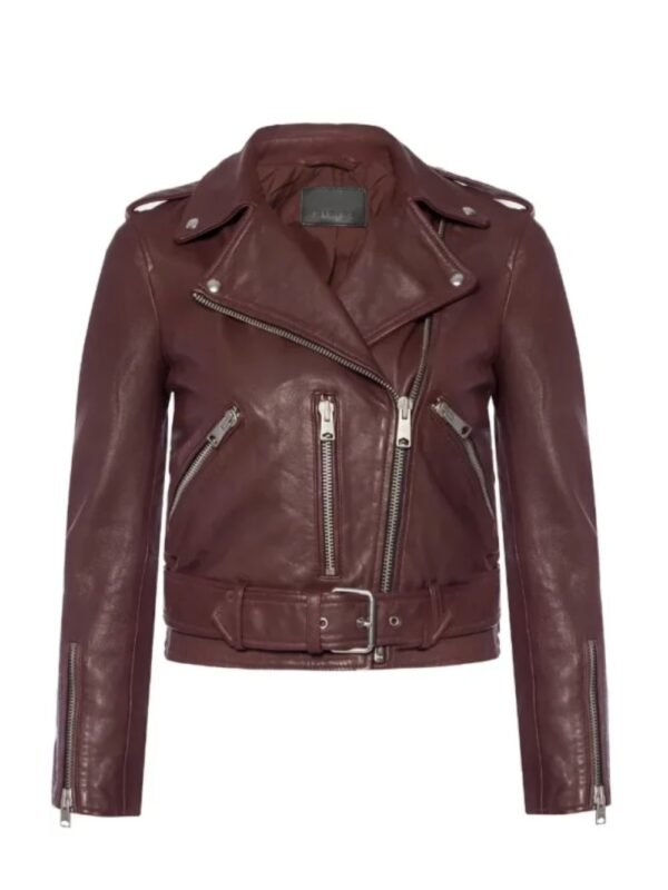Echoes S1 E6 Gina Brown Leather Jacket