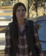 Echoes S1 E6 and E7 Leni Green Quilted Vest