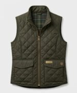 Echoes S1 E6 and E7 Leni Green Quilted Vest
