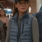 Echoes S1 E7 Leni Teal Blue Vest