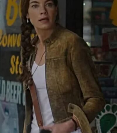 Echoes S1 Leni and Gina Green Suede Jacket