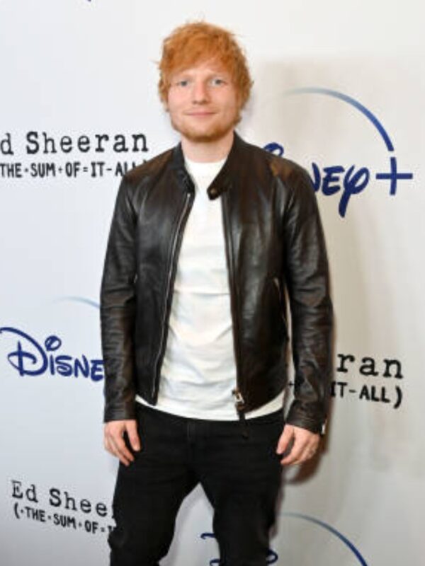 Ed Sheeran The Sum of It All Premiere Leather Jacket