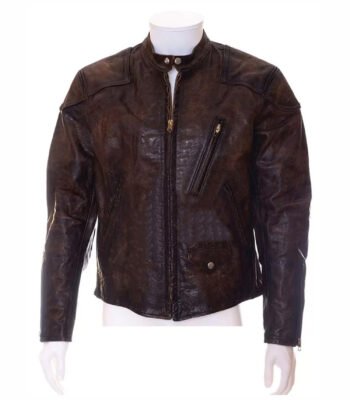 Eddie Brock Venom Brown Jacket