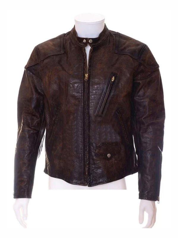 Eddie Brock Venom Brown Jacket