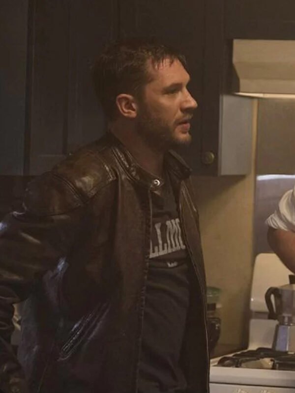 Eddie Brock Venom Brown Jacket