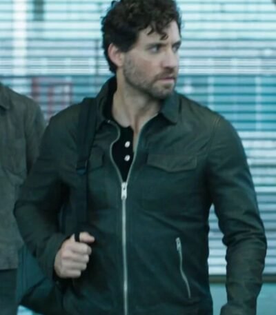Edgar Ramírez The 355 Luis Rojas Black Leather Jacket