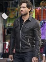 Edgar Ramírez The 355 Luis Rojas Black Leather Jacket