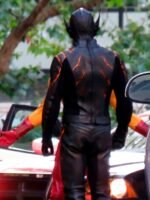 Edward Clariss The Flash Leather Costume Jacket