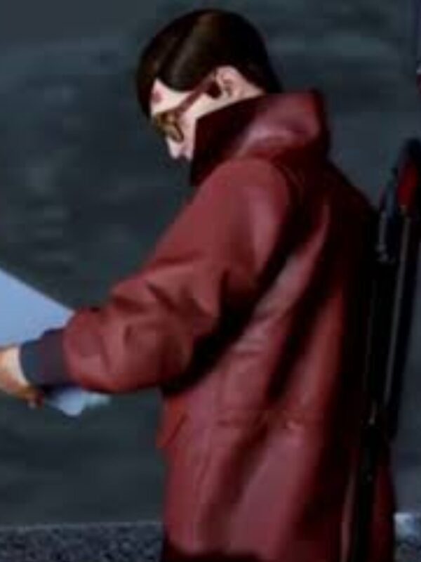 Egor Serling Deathloop Game Red Trench Coat