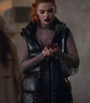 Elite S07 Chloe Black Puffer Vest
