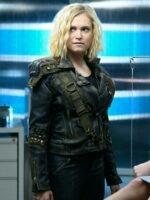 Eliza Taylor The 100 S07 Clarke Griffin Black Leather Jacket