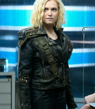 Eliza Taylor The 100 S07 Clarke Griffin Black Leather Jacket