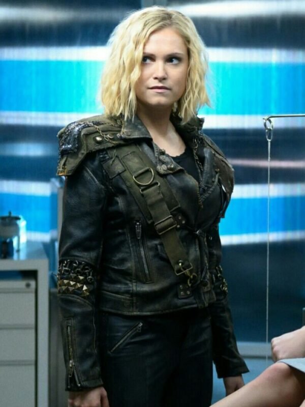 Eliza Taylor The 100 S07 Clarke Griffin Black Leather Jacket