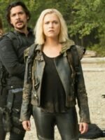 Eliza Taylor The 100 S07 Clarke Griffin Black Leather Jacket