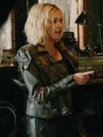 Eliza Taylor The 100 S07 Clarke Griffin Black Leather Jacket