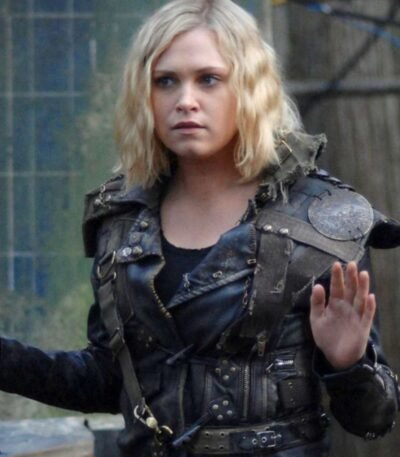 Eliza Taylor The 100 S07 Clarke Griffin Black Leather Jacket