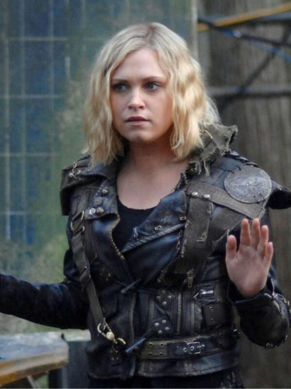 Eliza Taylor The 100 S07 Clarke Griffin Black Leather Jacket