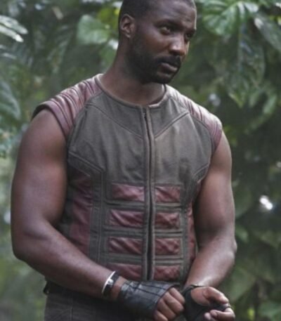 Eme Ikwuakor Inhumans Leather Vest