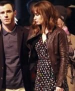 Emily Blunt The Girl on the Train Black Leather Jacket