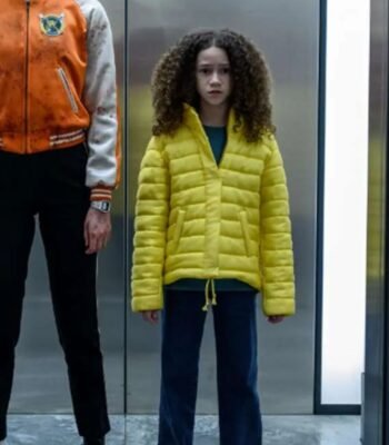Emily Gunpowder Milkshake Yellow Parachute Jacket
