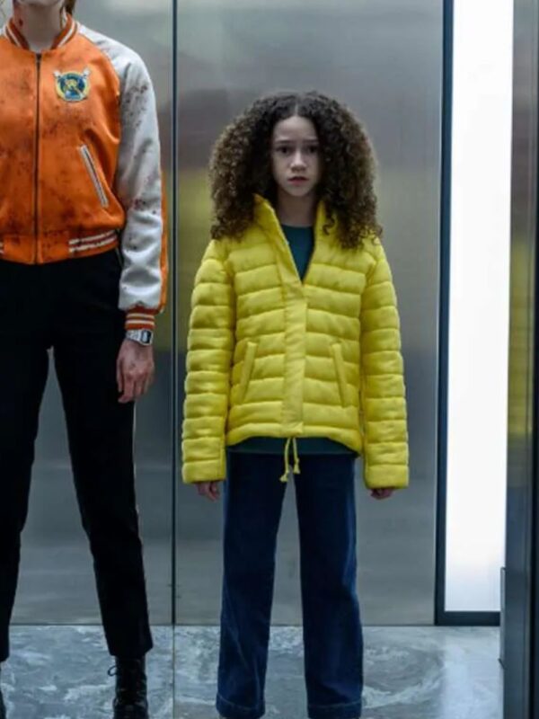 Emily Gunpowder Milkshake Yellow Parachute Jacket