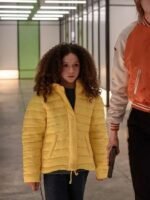 Emily Gunpowder Milkshake Yellow Parachute Jacket