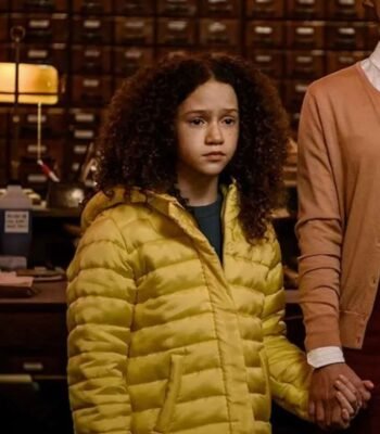 Emily Gunpowder Milkshake Yellow Parachute Jacket
