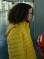 Emily Gunpowder Milkshake Yellow Parachute Jacket